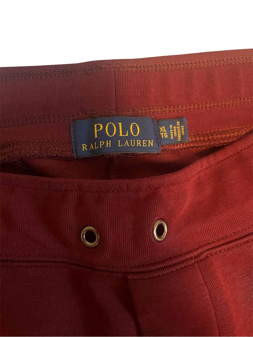 Polo by Ralph Lauren Red Sweatpants Joggers